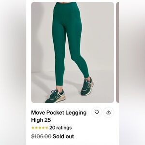 NWT Varley Move Pocket HR Leggings